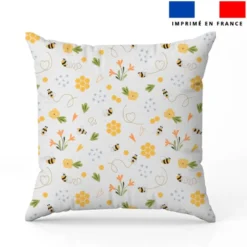 Abeille et fantaisie - Fond blanc