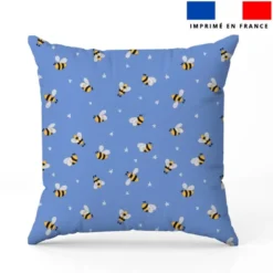Abeille - Fond bleu