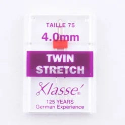 Aiguille machine twin stretch 75/4 mm