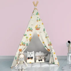 Animaux en vacances - Fond beige