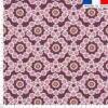 Arabesque Étoilée- Fond prune