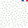 Arc fantaisie vert - Fond blanc