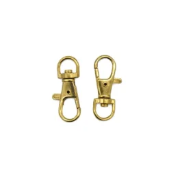 Attache mousqueton or 7x38 mm