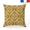 Bandana - Fond jaune ocre