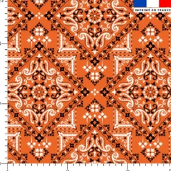 Bandana - Fond orange