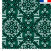 Bandana - Fond vert foncé