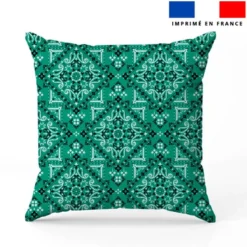 Bandana - Fond vert émeraude