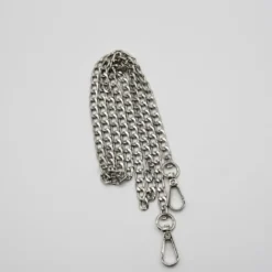 Bandoulière chaîne 120 cm argent