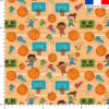 Basketball enfant - Fond beige