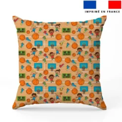 Basketball enfant - Fond beige
