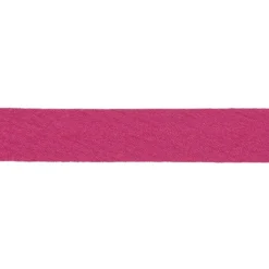 Biais double gaze 20 mm framboise
