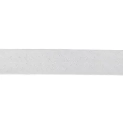 Biais en coton 20 mm gris perle
