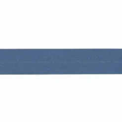 Biais polycoton 20 mm bleu denim