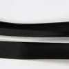 Biais replié satin noir 20mm
