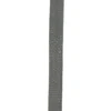 Biais replié velours python gris foncé 20 mm
