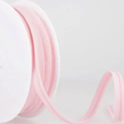 Bobine 25m de passepoil 10 mm rose clair