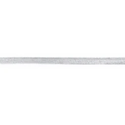 Bobine 25m passepoil lurex argenté 10mm
