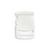 Boucle pour sangle blanche taille 40 mm