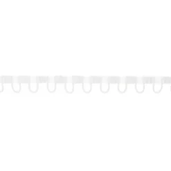 Boutonnière élastique blanc 17 mm