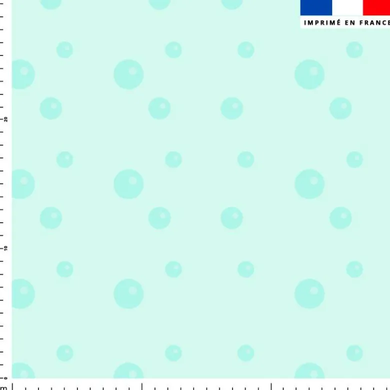 Bulles - Fond vert d'eau - Création Lili Bambou Design