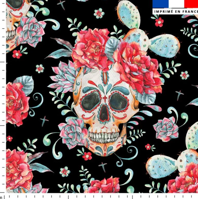 Calavera - Fond noir