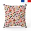 Candy party effet 3D - Fond rose clair