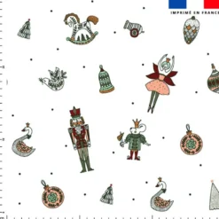 Casse-noisette et fée de Noël - Fond blanc