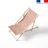 Cerise et fines rayures vertes - Fond blanc