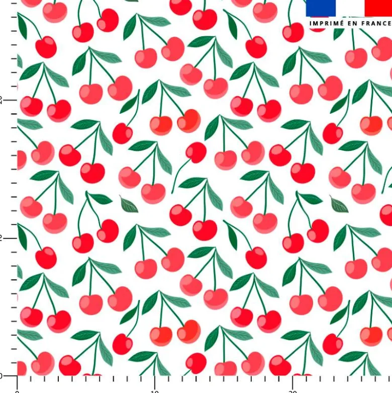 Cerise - Fond blanc