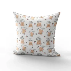 Chat renne christmas - Fond blanc