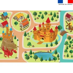 Circuit chevalier - Fond jaune