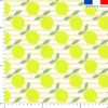Citron effet fluo et rayure beige - Fond blanc