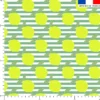 Citron effet fluo et rayure verte - Fond blanc