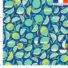 Citron - Fond bleu cobalt - Création Andréa Leonelli