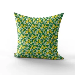 Citrons et fleurs de citronnier - Fond blanc