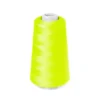 Cône de fil à surfiler et à coudre jaune fluo