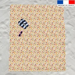 Cocktail d'été - Fond beige