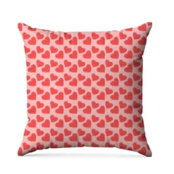 Coeur avec serrure - Fond rose