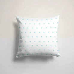 Coeurs bleus - Fond blanc