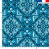 Coton bleu motif bandana