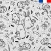 Coton à colorier motif fantômes - Création Stillistic