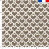 Coton motif coeur léopard
