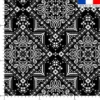 Coton noir motif bandana