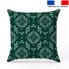 Coton vert foncé motif bandana