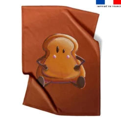 Coupon couverture imprimé amis ptit déj Tartine - Création Stillistic