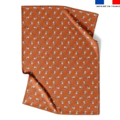 Coupon couverture imprimé mini bébé chat - Création Stillistic