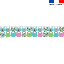 Coupon lingettes lavables chat motif capybara - Création Stillistic