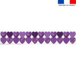 Coupon lingettes lavables coeurs motif bébé perroquet - Création Stillistic