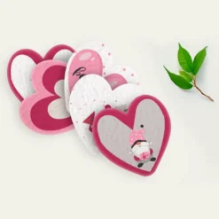 Coupon lingettes lavables coeurs motif gnome st valentin