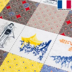 Coupon lingettes lavables + essuie-main motif japonais